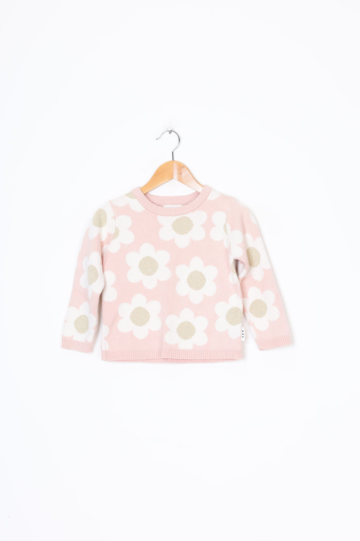 Hux Kids Pink Jumper Size 4 YO