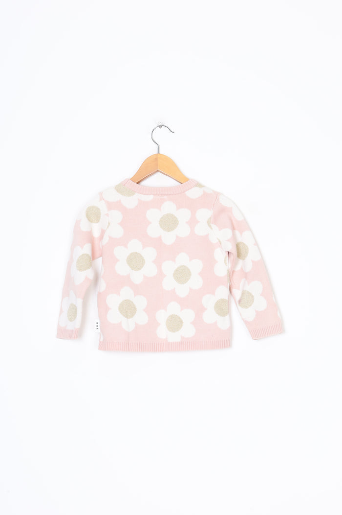 Hux Kids Pink Jumper Size 4 YO