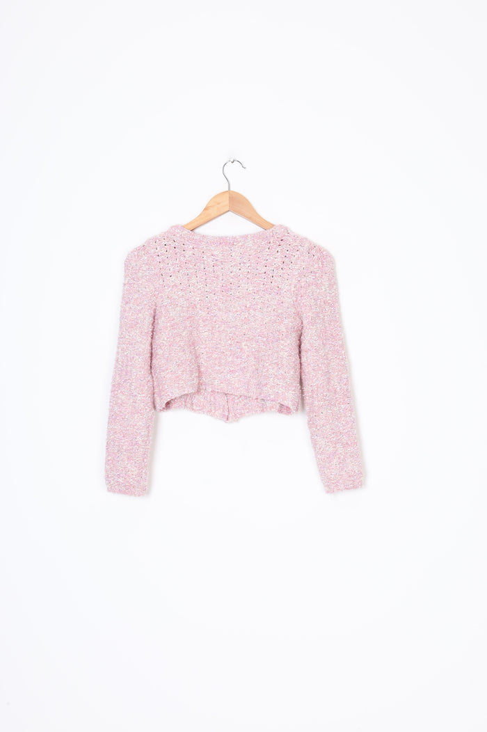 Hyhill Womens Pink Cardigan Size S