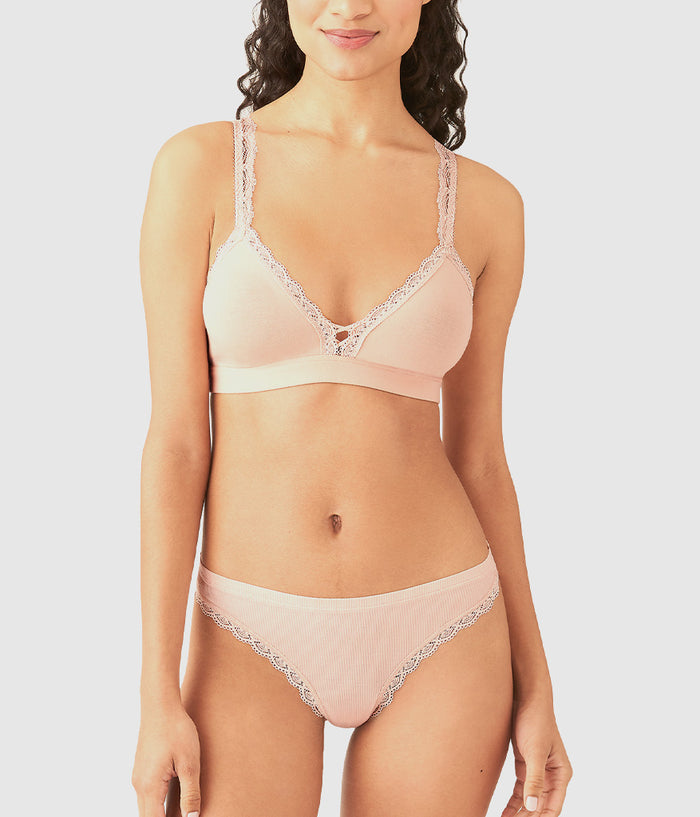 Innocence Bralette: Rose Smoke