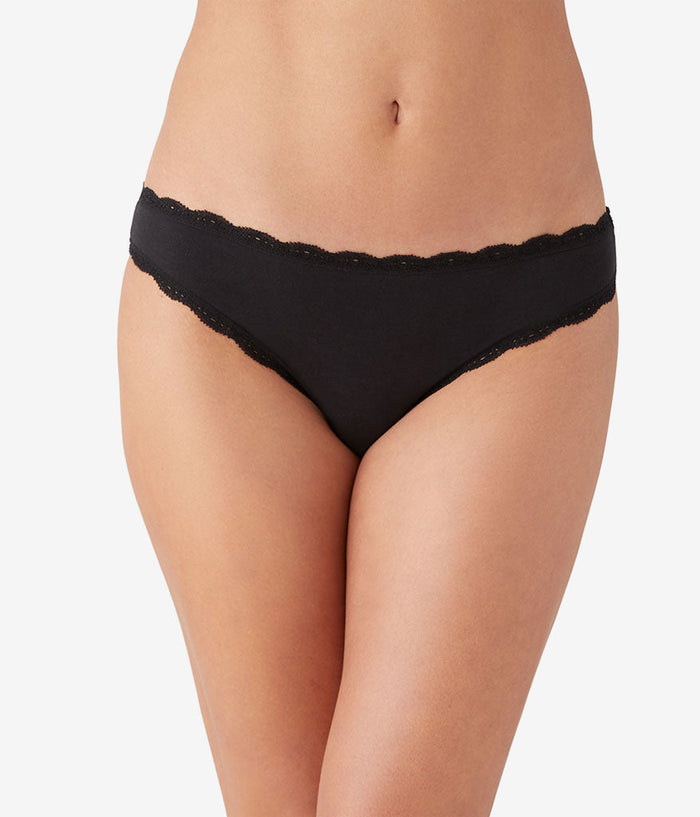 Inspired Eyelet Bikini Panty Pack: White/White/Night