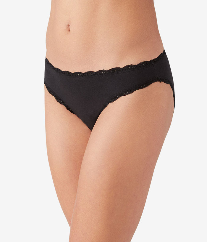 Inspired Eyelet Bikini Panty Pack: White/White/Night
