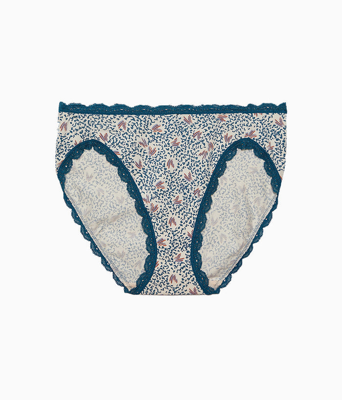 Inspired Eyelet Hi-Leg: Brushstroke