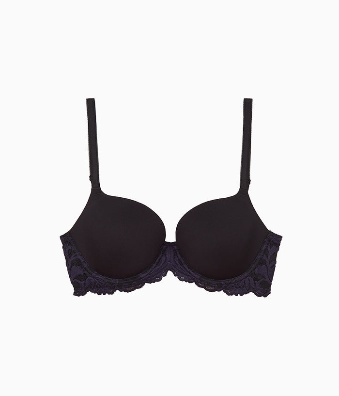 Instant Icon® T-Shirt Bra: Black/Eclipse