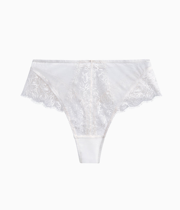 It's On Hi-Waist Thong: Sea Salt
