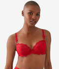 It's On Underwire Bra: Savvy Red