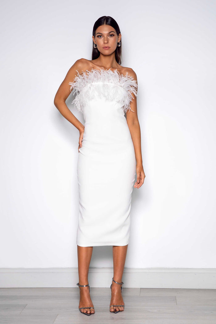 Jain White - Dress - Elle Zeitounne