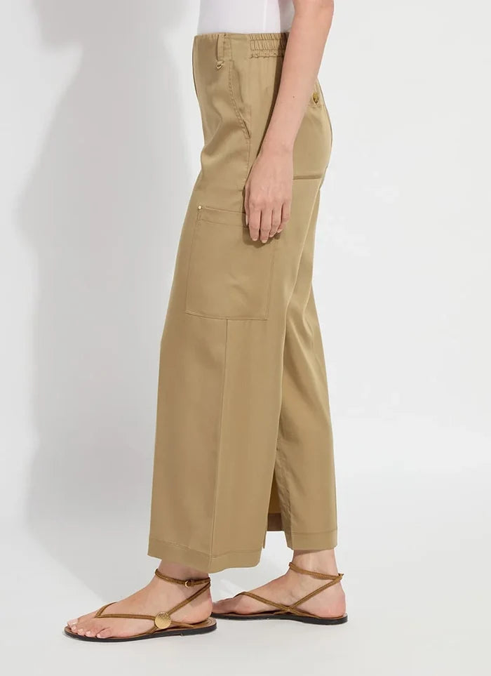 Jane Cargo Ankle Pant | Raw Umber