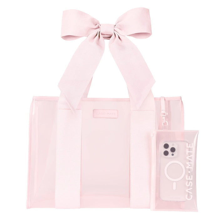 Case Mate Jelly Bow Tote with Phone Pouch | Ballet Pink