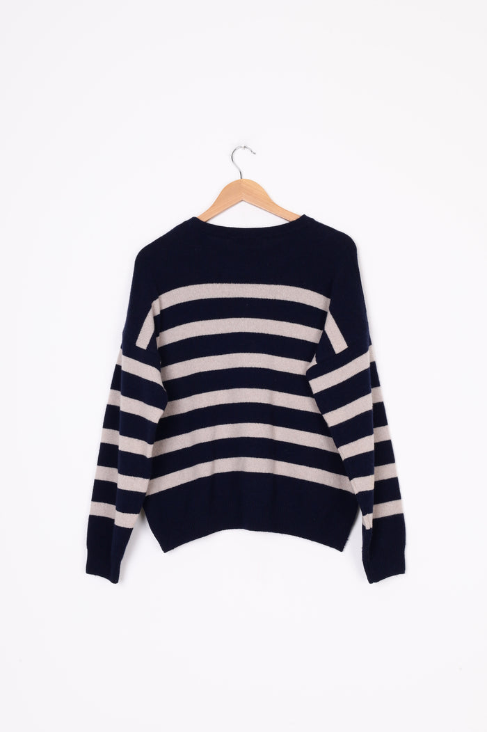 John Smedley Mens Blue Jumper Size S