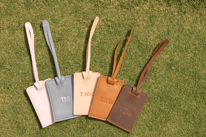 Bag Tag - Steel Leather Jon Hart