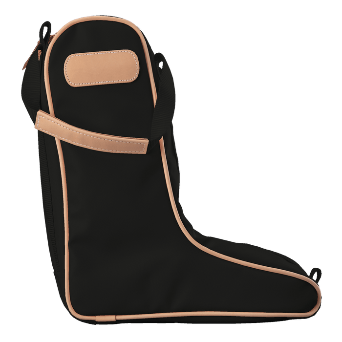 Jon Hart Boot Bag | Black Coated Canvas