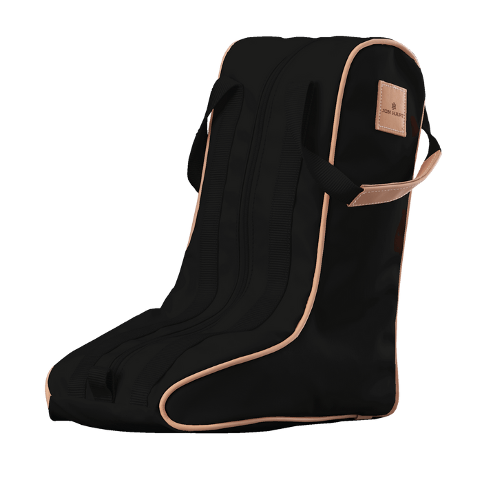 Jon Hart Boot Bag | Black Coated Canvas