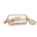 Jon Hart Clear Crosslet | Natural Leather