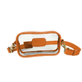Jon Hart Clear Crosslet | Orange Leather