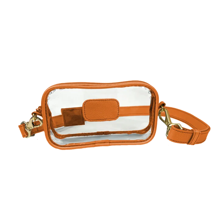 Jon Hart Clear Crosslet | Orange Leather
