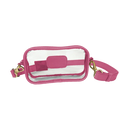 Jon Hart Clear Crosslet | Sangria Leather
