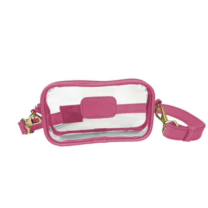 Jon Hart Clear Crosslet | Sangria Leather