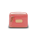Jon Hart Makeup Case | Coral Coated Canvas