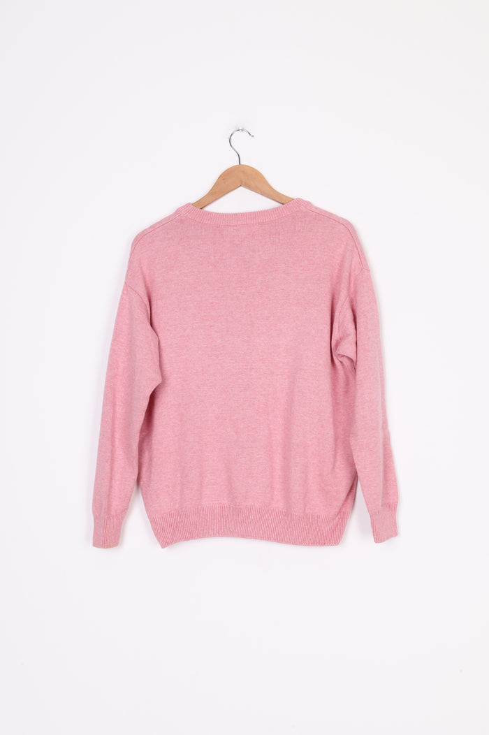juliette hogan Womens Pink Jumper Size S