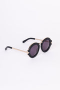 Karen Walker Womens Black Sunglasses Size O/S