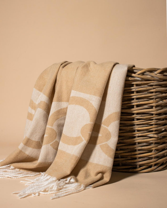 Kavala Throw Taupe
