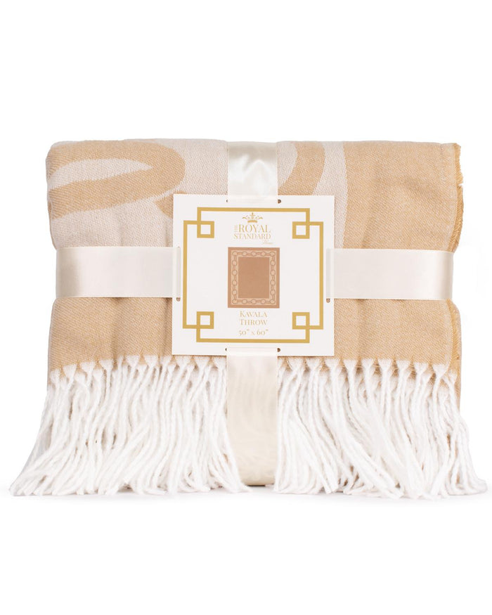 Kavala Throw Taupe