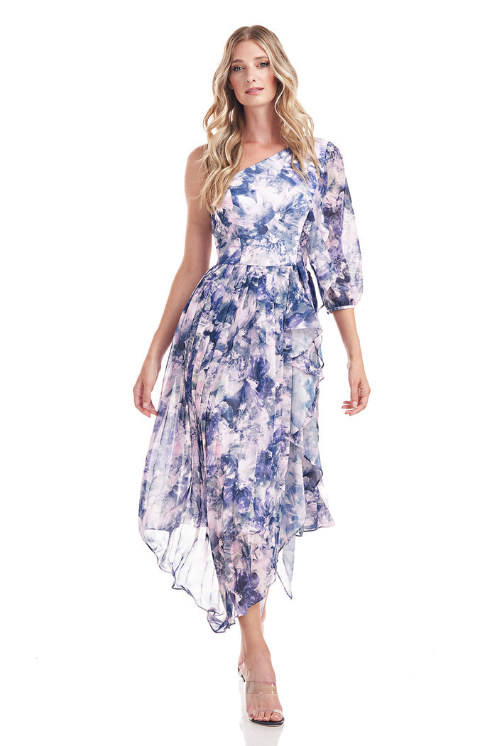 Kaylee One Shoulder Midi