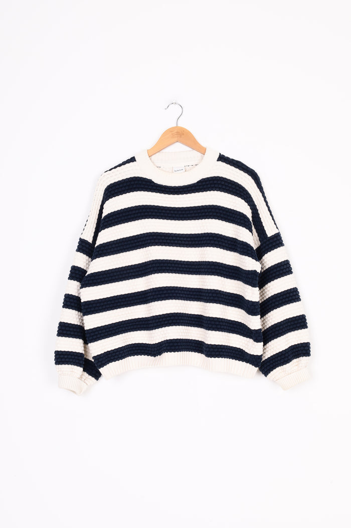 Kowtow Womens Blue Jumper Size L