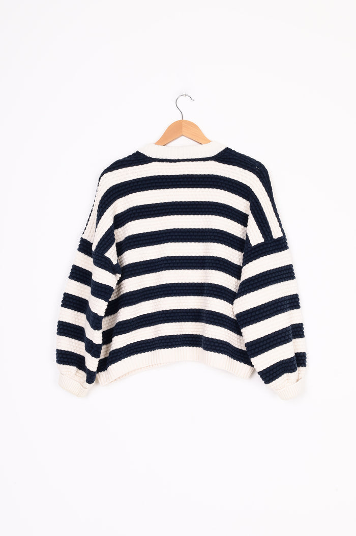 Kowtow Womens Blue Jumper Size L