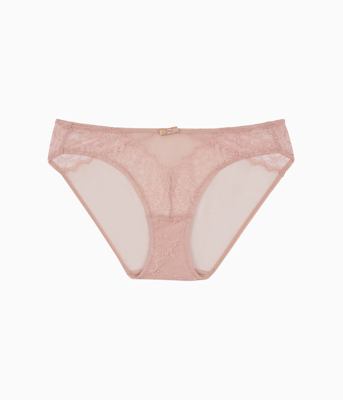 Lace Encounter Bikini: Rose Smoke