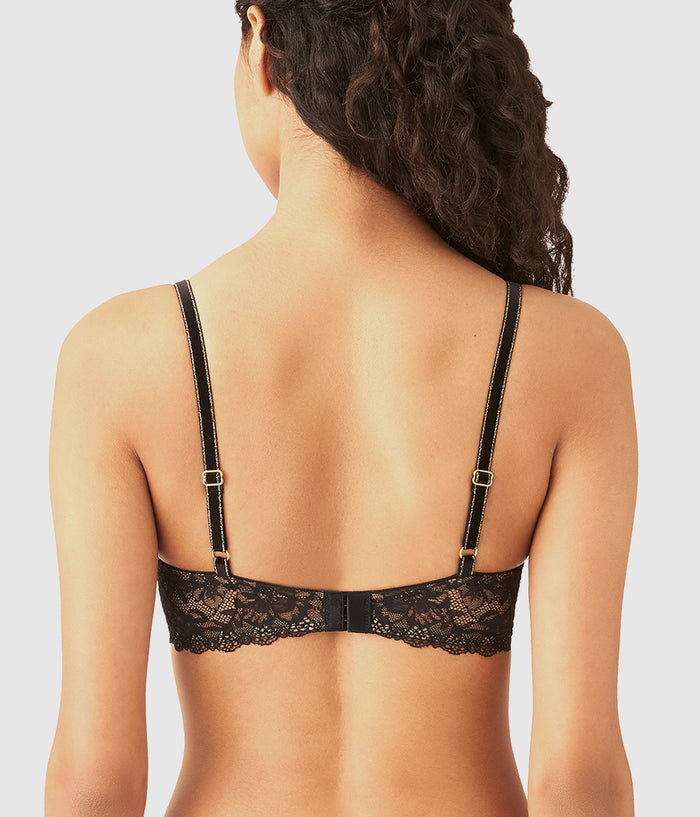 Lace Encounter Contour Bra: Night