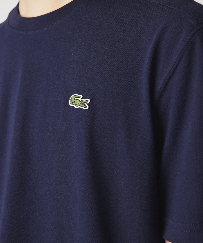 Lacoste Essentials Crew Neck Sports Tee (Navy)