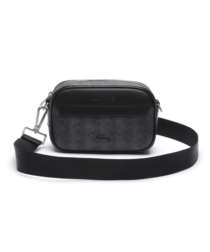 Lacoste Small Reporter Bag (Monogram Noir)