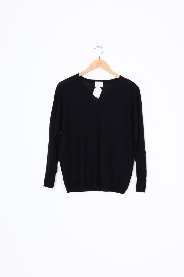 Le Jun Maison Fondee Womens Black Jumper Size M