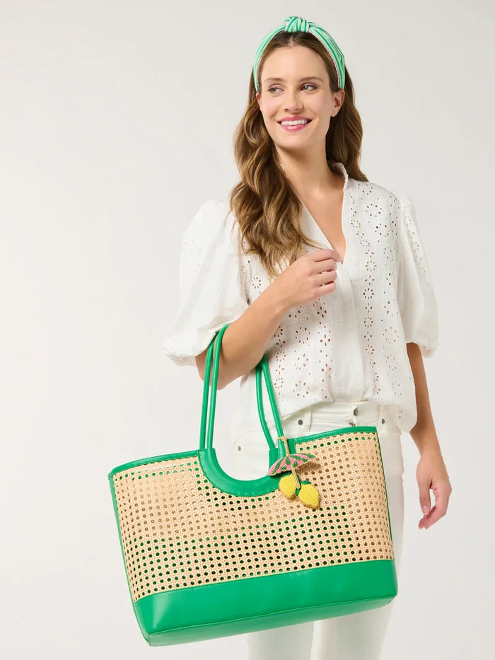 Lemon Umbrella Bag Charm