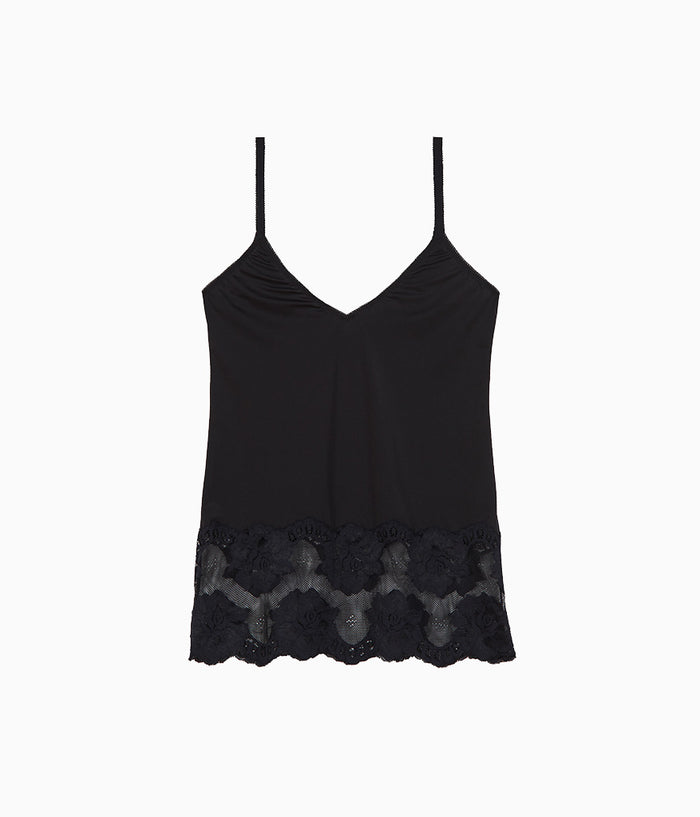 Light and Lacy Cami: Black