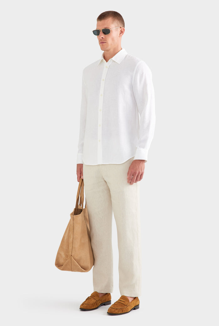 Linen Shirt - White