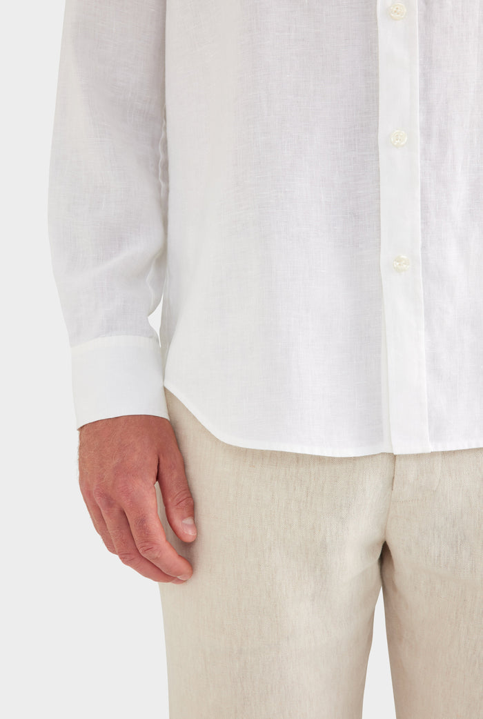 Linen Shirt - White