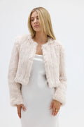 Lola Crop Jacket Stone - Accessory - Bubish