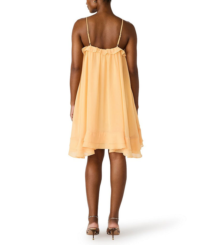 Lorella Dress | Apricot