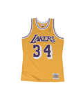 Los Angeles Lakers Shaquille O'Neal 1996-97 Home Swingman Jersey