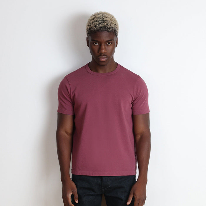 Los Feliz Crop Muscle Tee II | Heavyweight | 13.5oz T-Shirt Vintage Maroon