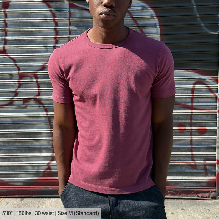 Los Feliz Crop Muscle Tee II | Heavyweight | 13.5oz T-Shirt Vintage Maroon