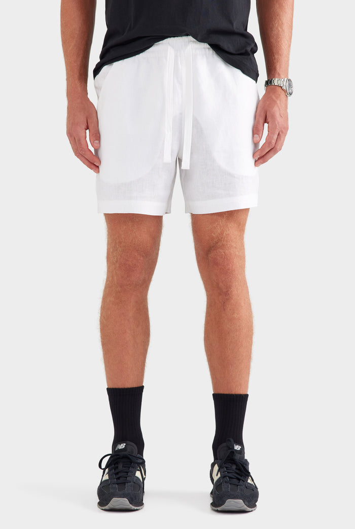 Lounge Short - White