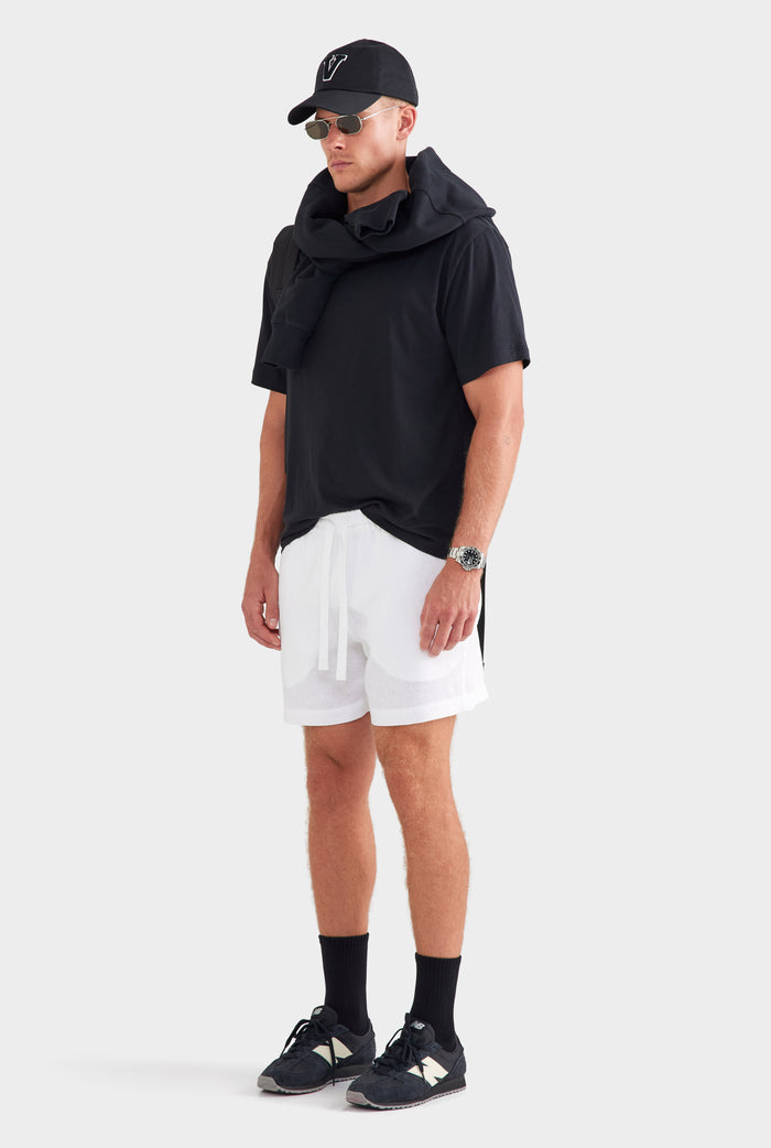 Lounge Short - White