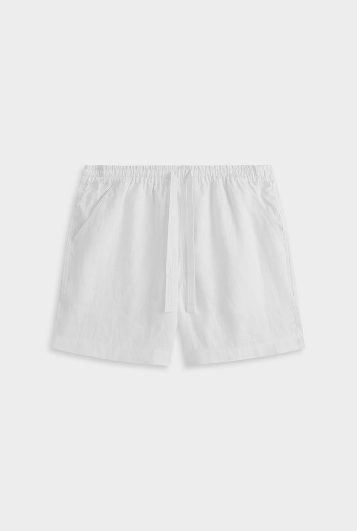 Lounge Short - White