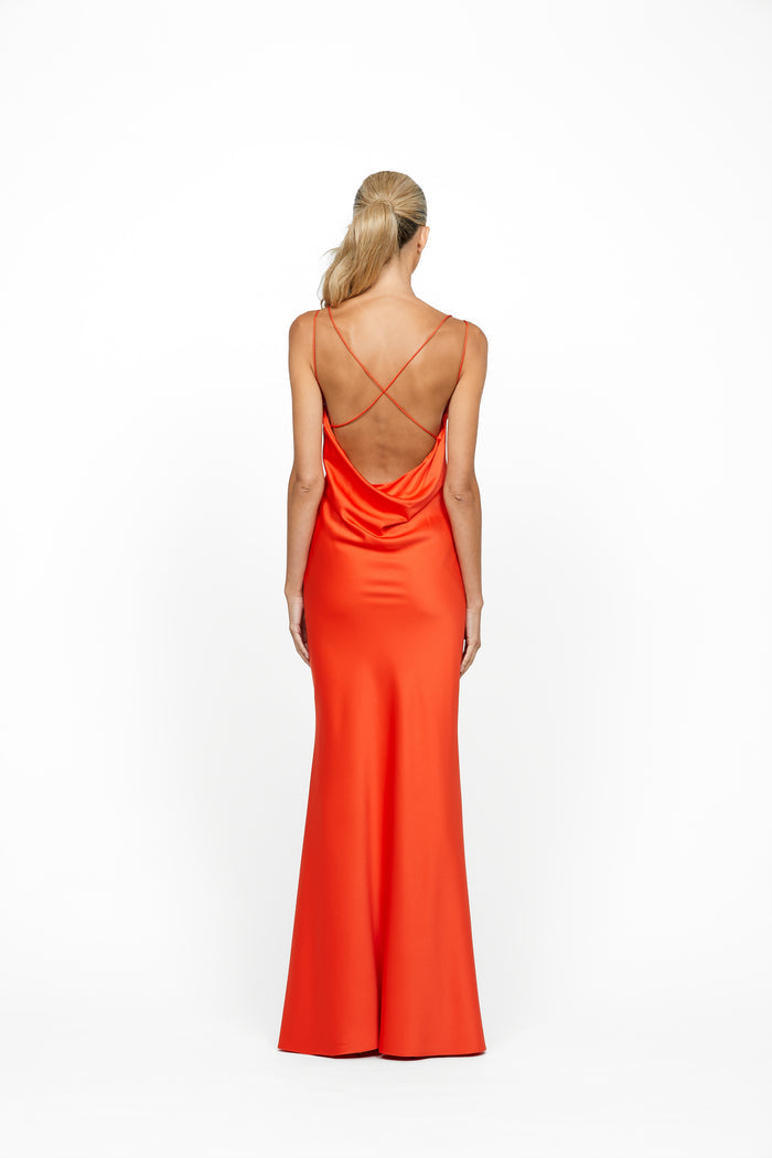 Lover Draped Cowl Gown - Dress - Bariano