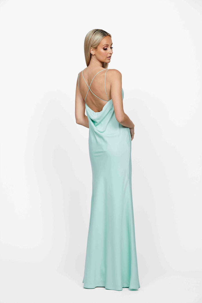 Lover Draped Cowl Gown - Dress - Bariano