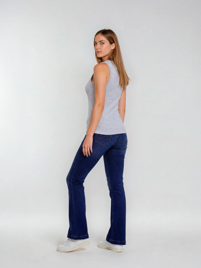 LTB - FALLON Bootcut, Mid-Waist, Morna Undamaged Wash